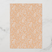 Invitation En Aluminium Aquarelle rustique Earthy Arc-en-ciel Baby shower  (Verso)