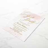 Invitation En Aluminium ArtsApp Blush Rose H2 Washed Graduation Party (Rotation)