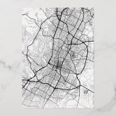 Invitation En Aluminium Austin, Texas Love Locator | Mariage Enregistrer l (Verso)