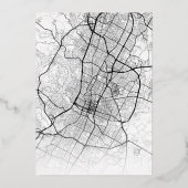 Invitation En Aluminium Austin, Texas Love Locator | Ville Mariage à thème (Verso)