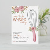 Invitation En Aluminium Baby Shower de Cuisine Emportée (Debout devant)