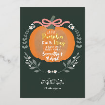 Baby shower d'Halloween