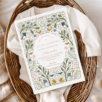 Baby-Shower Thème Nature Illustrée
