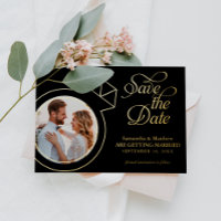 Bague de diamant photo personnalisée mariage à ret
