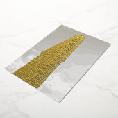 Invitation En Aluminium bâtiment Flatiron (Rotation)