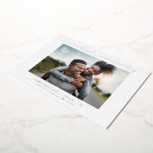 Invitation En Aluminium Bientôt Marié Engagé Joyeux Noël Mariage (Rotation)