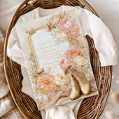 Invitation En Aluminium Boho Cowgirl Western Baby shower à thème