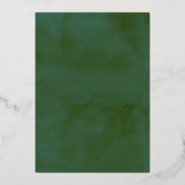 Invitation En Aluminium Botanical Greenery Wedding Real (Verso)