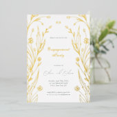 Invitation En Aluminium Bouton bleu (Debout devant)