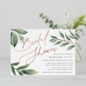 Invitation En Aluminium Branche de la construction | Fête des mariées bota (Debout devant)