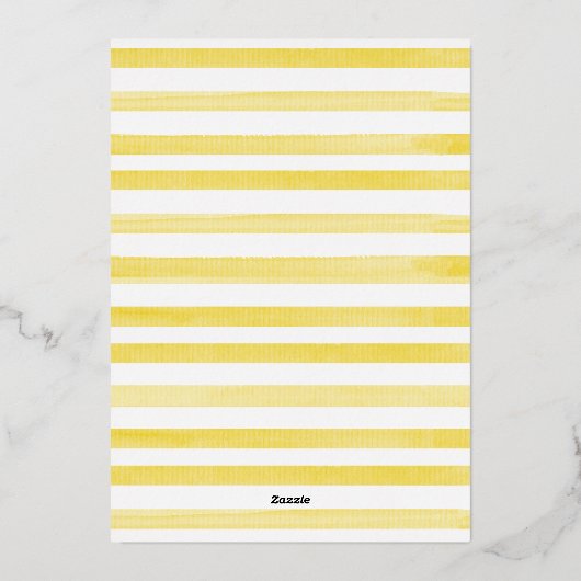 Invitation En Aluminium Brouiller | Fête des mariées principale de courge  (Verso)