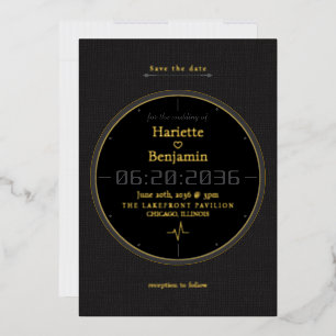 Invitation En Aluminium Cadran de montre de sport élégant