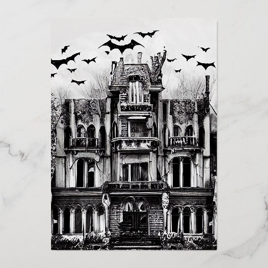 Invitation En Aluminium Cahier à reliure spirale (Recto)