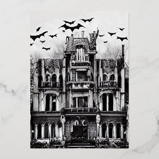 Invitation En Aluminium Cahier à spirale (Recto)