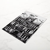 Invitation En Aluminium Cahier à spirale (Rotation)