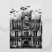 Invitation En Aluminium Cahier à spirale (Verso)