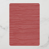 Invitation En Aluminium Carnaval de cirque animal brillant fête d'annivers (Verso)