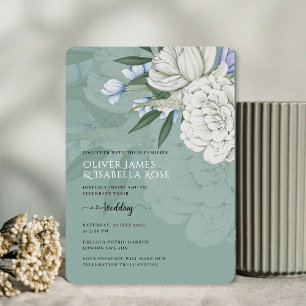Invitation En Aluminium Carton d'invitation de mariage en feuille métallis