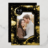 Céleste Romantique Starry Night Mariage Photo