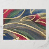 Invitation En Aluminium Certificate of Authenticity for Artists (Verso)