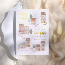 C'est un village Genre de fête prénatale pour bébé