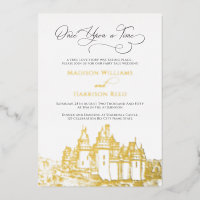 Château Il Était Une Fée Conte Mariage Or