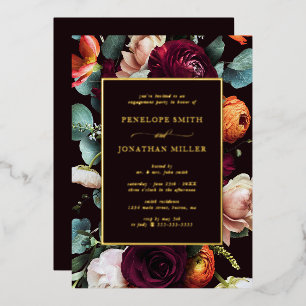 Invitation En Aluminium Chic Eucalyptus Automne Floral