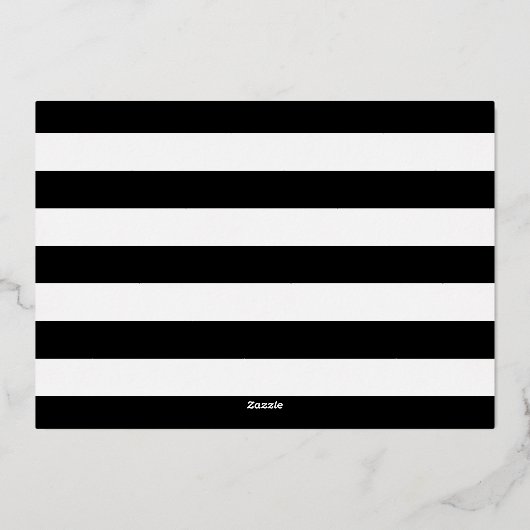 Invitation En Aluminium Chic String Lights (Verso)