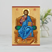 Invitation En Aluminium Christ incarné (Debout devant)