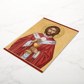 Invitation En Aluminium Christ le souverain sacrificateur (Rotation)