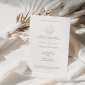 Invitation En Aluminium Coastal Chic Foil Mariage Inviter Noir Blanc