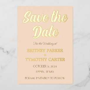 Invitation En Aluminium Code QR moderne Photo Champagne Script Mariage Foi