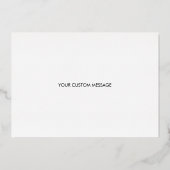 Invitation En Aluminium Coeur D'Argent Serez-Vous Ma Femme D'Accueil (Verso)