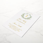 Invitation En Aluminium Communion catholique (Rotation)