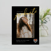 Invitation En Aluminium Conception de l'esprit des Bengals de l'Université (Debout devant)