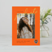 Invitation En Aluminium Conception de l'esprit des Bengals de l'Université (Debout devant)