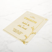 INVITATION EN ALUMINIUM CONCEPTION ROMANTIQUE SIMPLE (Rotation)