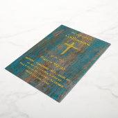 Invitation En Aluminium Confirmation (Rotation)