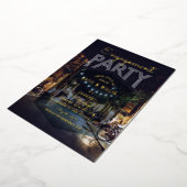 Invitation En Aluminium Cookage de la partie d'engagement (Rotation)