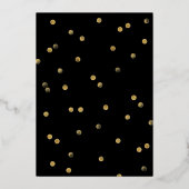 Invitation En Aluminium Cookage de la partie d'engagement (Verso)