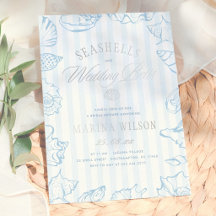 Coquillages et cloches de mariage : Shower de mari