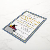Invitation En Aluminium Crawfish Boil Couples de douche (Rotation)