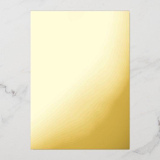 Invitation En Aluminium  Créez Votre Propre (Recto)