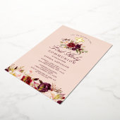 Invitation En Aluminium Croix d'or de Bourgogne Première communion (Rotation)