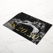 Invitation En Aluminium Date numérique juste marié Mariage (Rotation)