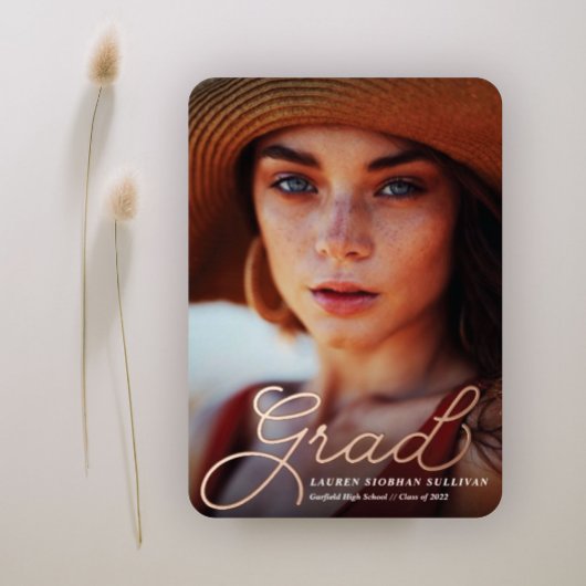 Invitation En Aluminium Degré Foil Invite