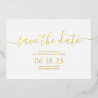 Design moderne Script mariage Enregistrer la date