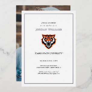 Invitation En Aluminium Design officiel du logo de l'Université d'État d'I