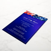 Invitation En Aluminium Dîner d'unité démocratique 2025 Collecte de fonds  (Rotation)