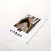 Invitation En Aluminium Diplôme de l'Université d'Auburn | Auburn Tigers (Rotation)